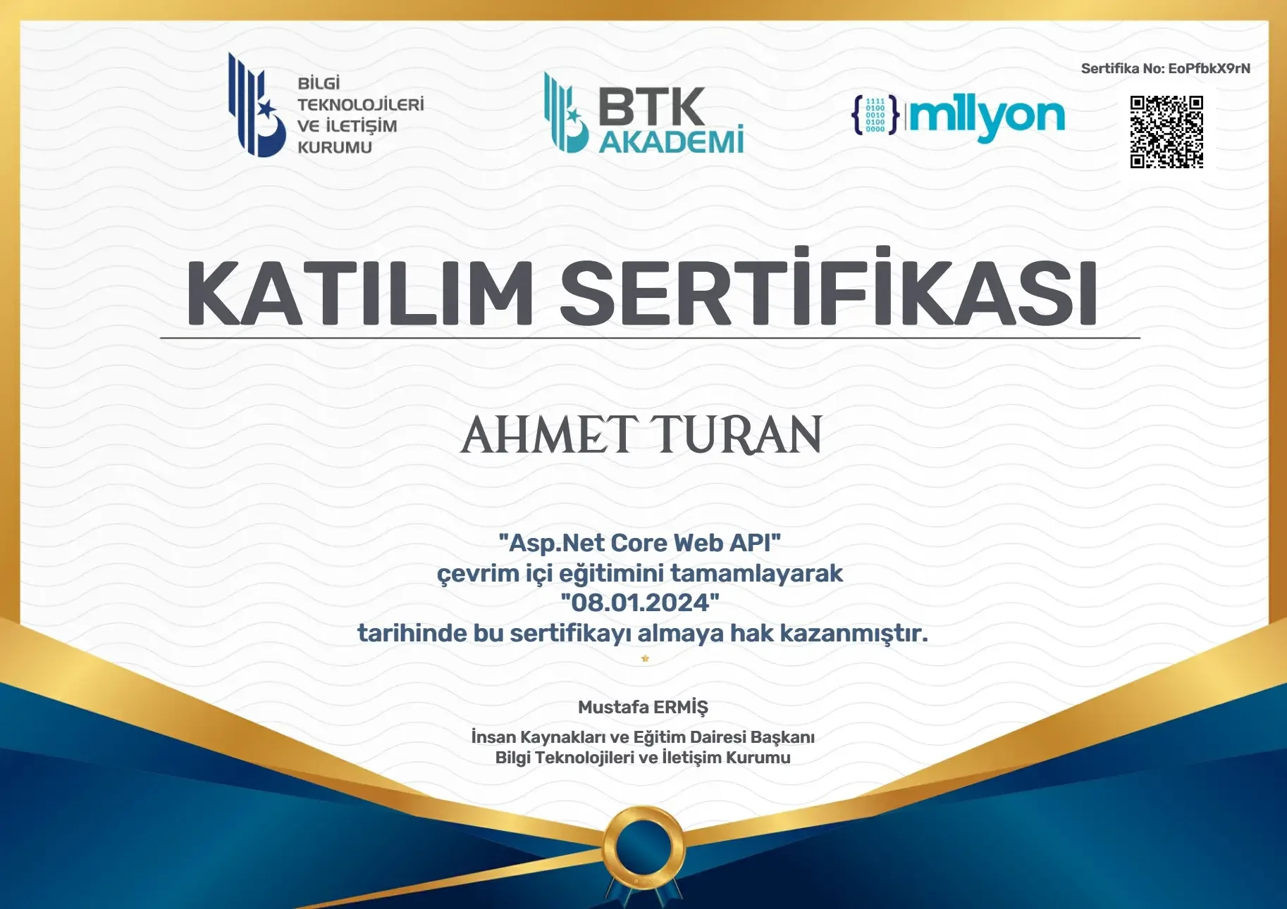 Asp.Net Core Web API (İleri Seviye)
